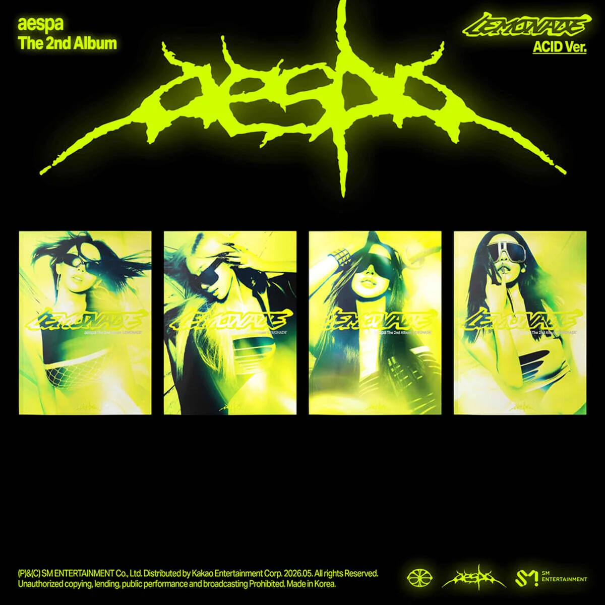 AESPA - LEMONADE (MEMBER VER.)
