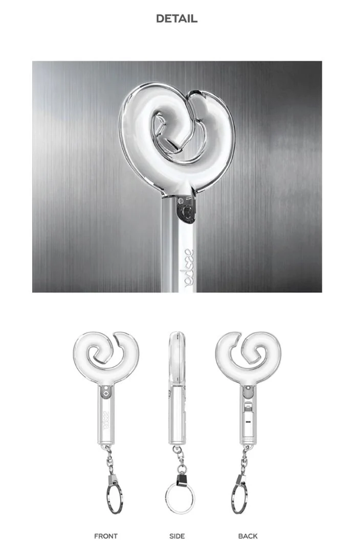 AESPA - OFFICIAL MINI FANLIGHT KEYRING VER.2 - Image 4