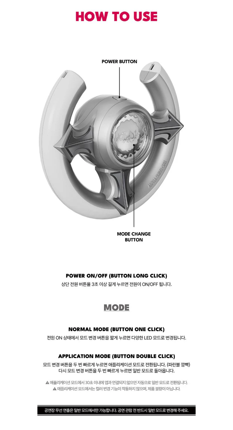 ALPHA DRIVE ONE - OFFICIAL LIGHT STICK - Image 5