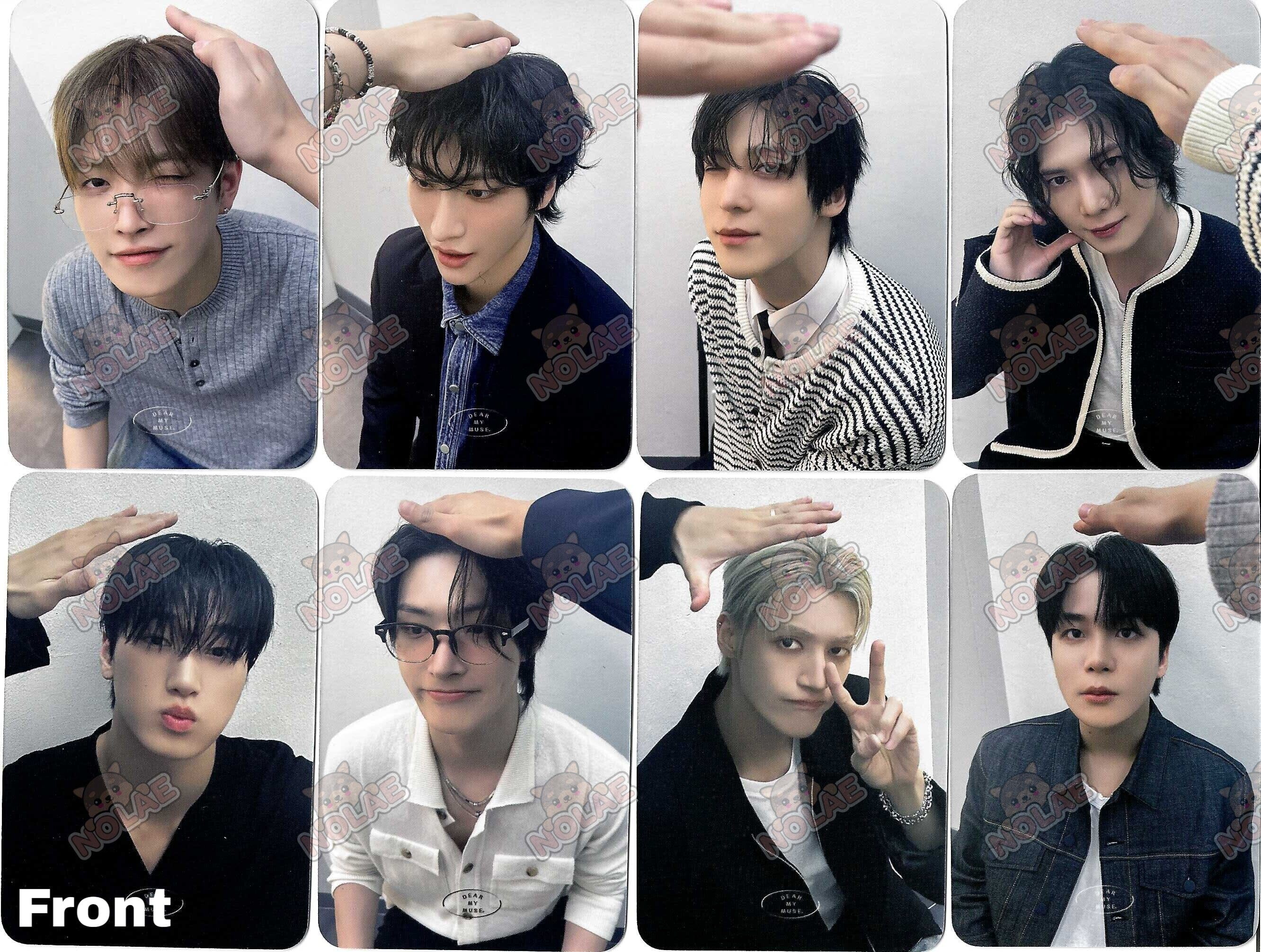 ATEEZ - GOLDEN HOUR : PART 3 -  DEAR MY MUSE LUCKY DRAW DOUBLE SIDED PHOTOCARD