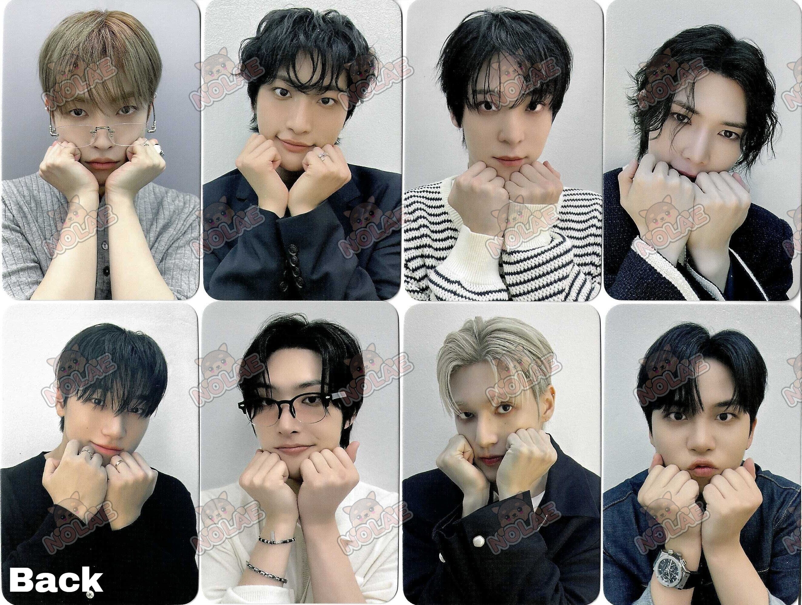 ATEEZ - GOLDEN HOUR : PART 3 -  DEAR MY MUSE LUCKY DRAW DOUBLE SIDED PHOTOCARD - Image 2