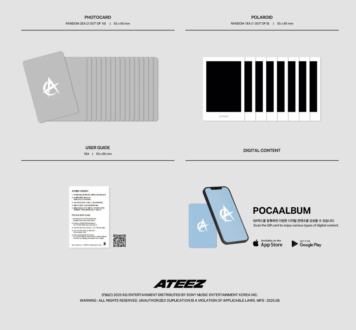 ATEEZ - GOLDEN HOUR : PART.3 (POCA ALBUM VER.) - Image 5