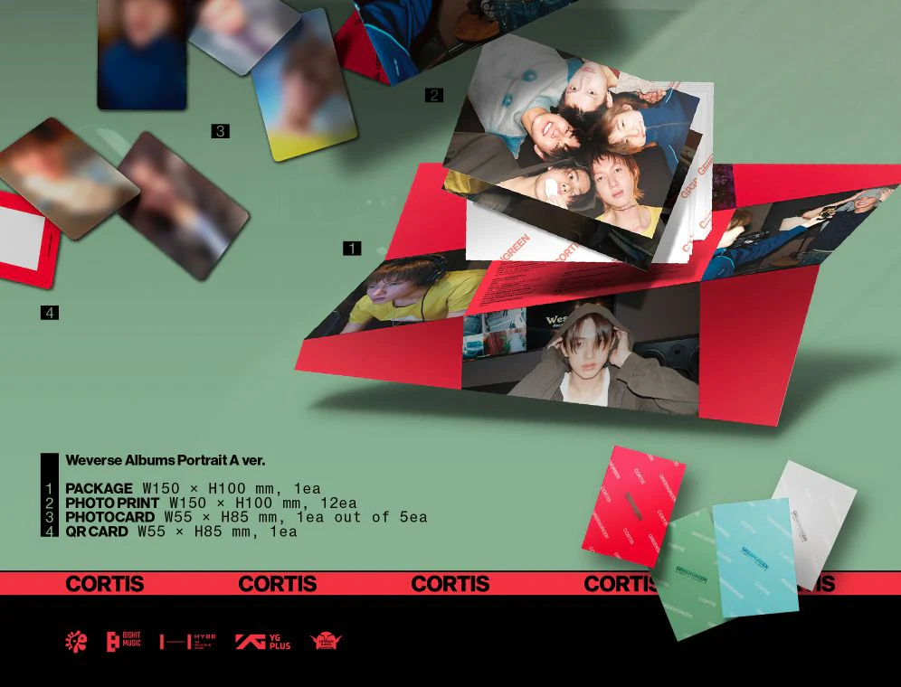 CORTIS - GREENGREEN (WEVERSE ALBUMS VER.) + BDM Gift - Image 3