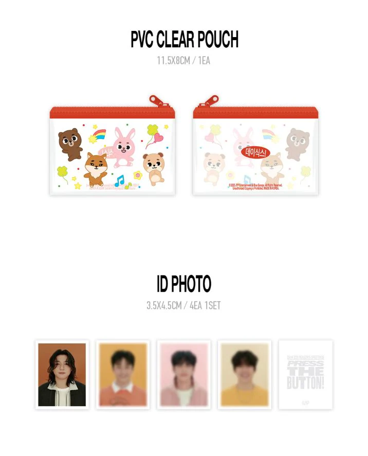 DAY6 - 2026 SEASON'S GREETINGS (PRESS THE BUTTON) + Special Photocard Set - Image 8