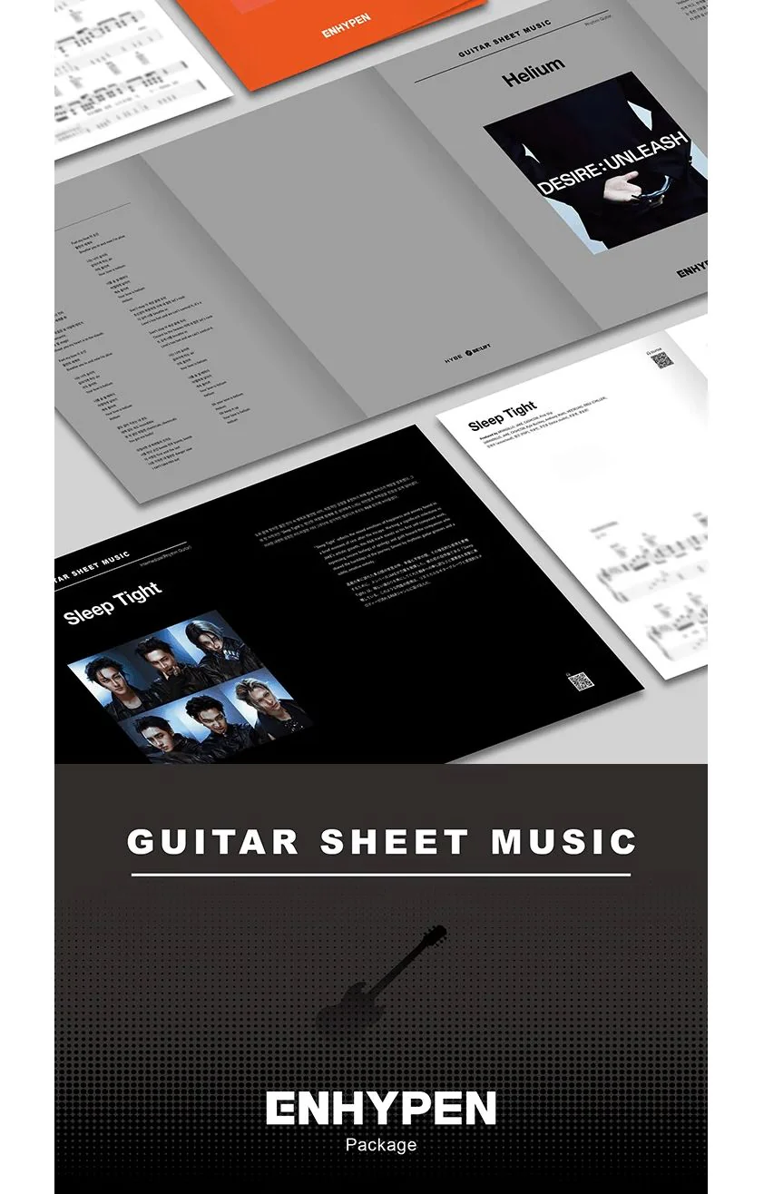 ENHYPEN - GUITAR SHEET MUSIC : ENHYPEN (PACKAGE) - Image 3