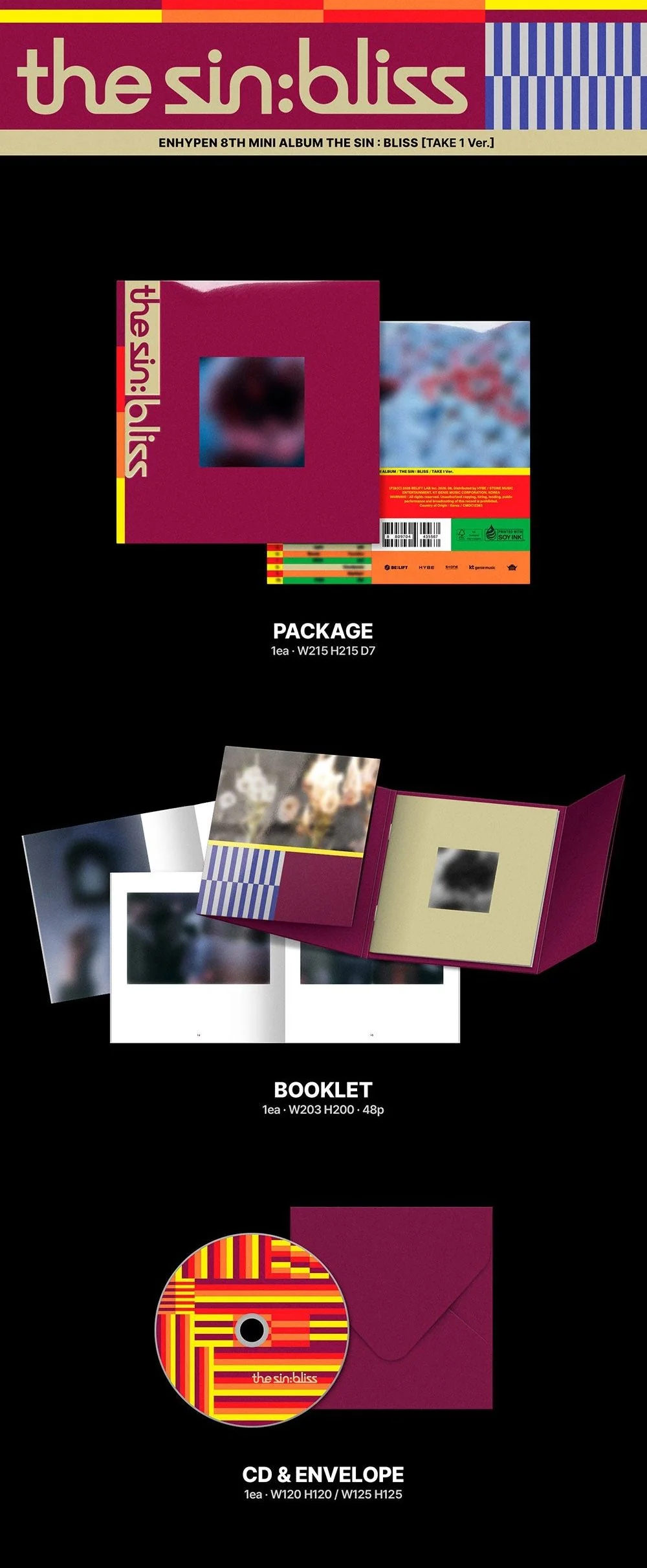 ENHYPEN - THE SIN: BLISS (SET) + WEVERSE GIFT - Image 2