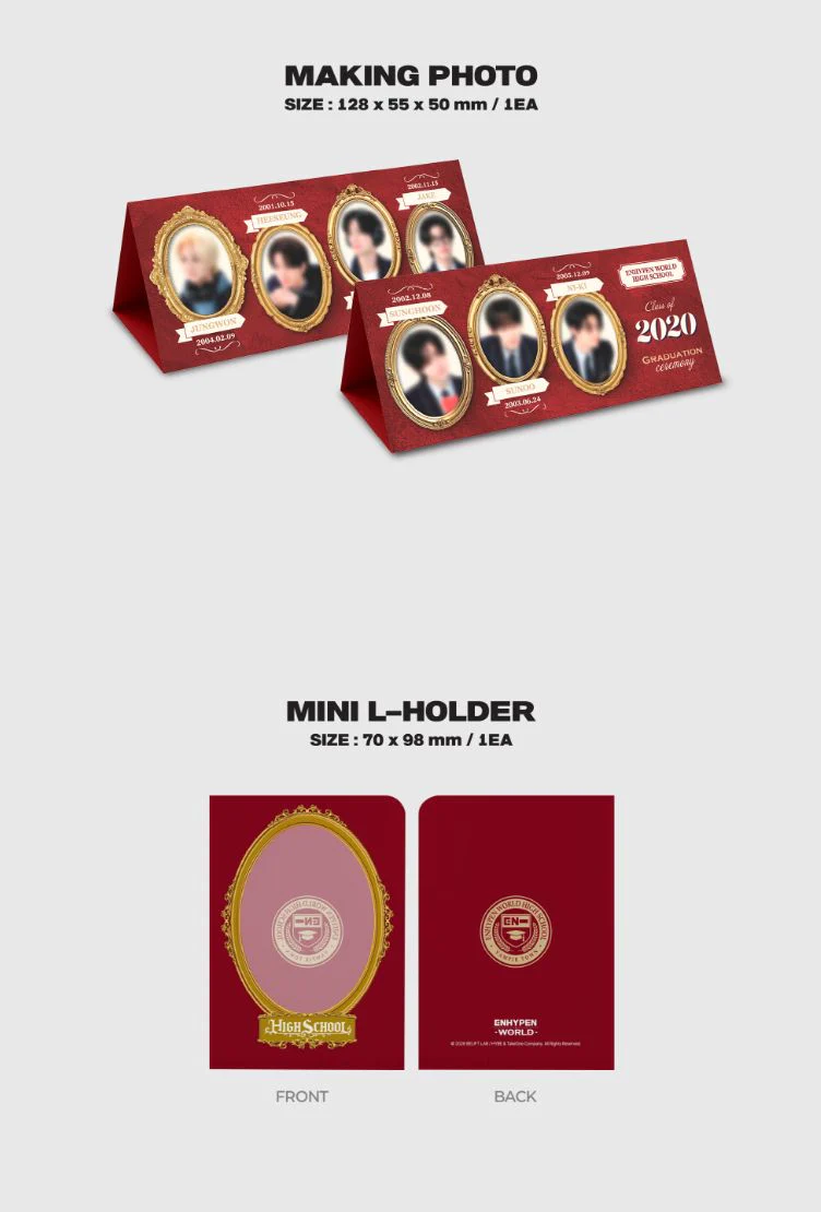 ENHYPEN - WORLD COUPON CARD COLLECTION (HIGH SCHOOL VER.) - Image 11