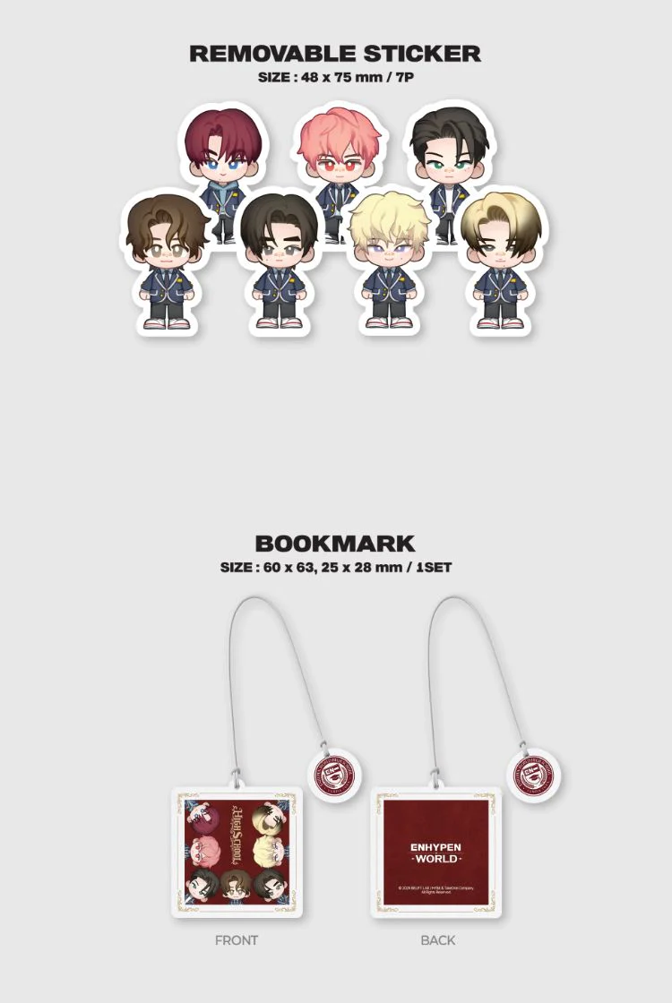 ENHYPEN - WORLD COUPON CARD COLLECTION (HIGH SCHOOL VER.) - Image 12