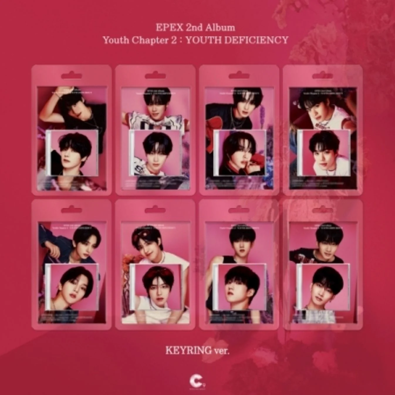 EPEX - YOUTH CHAPTER 2 : YOUTH DEFICIENCY (KEYRING ALBUM)