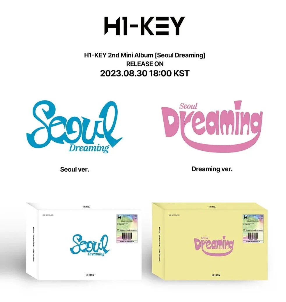 H1-KEY - SEOUL DREAMING (2ND MINI ALBUM) - Image 2