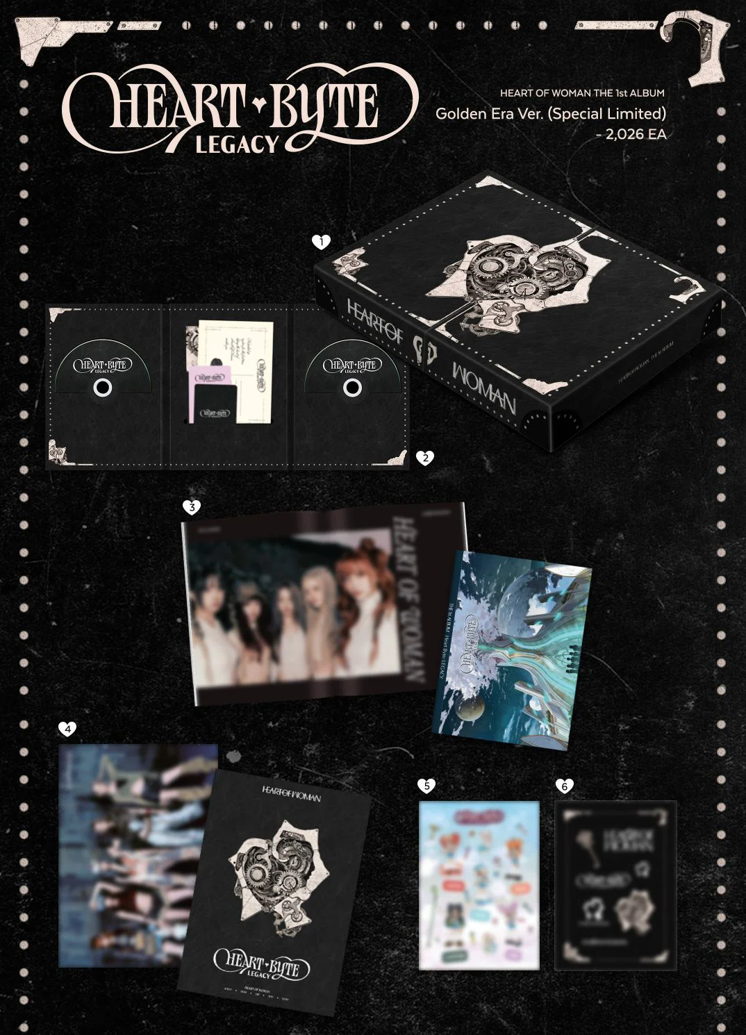 HEART OF WOMAN - HEART BYTE : LEGACY (GOLDEN ERA VER.) - Image 2