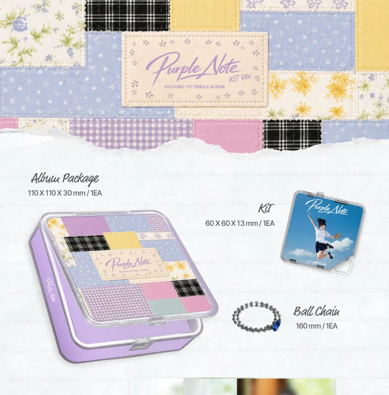 HYOJUNG (OH MY GIRL) - PURPLE NOTE (KIT VER.) - Image 2