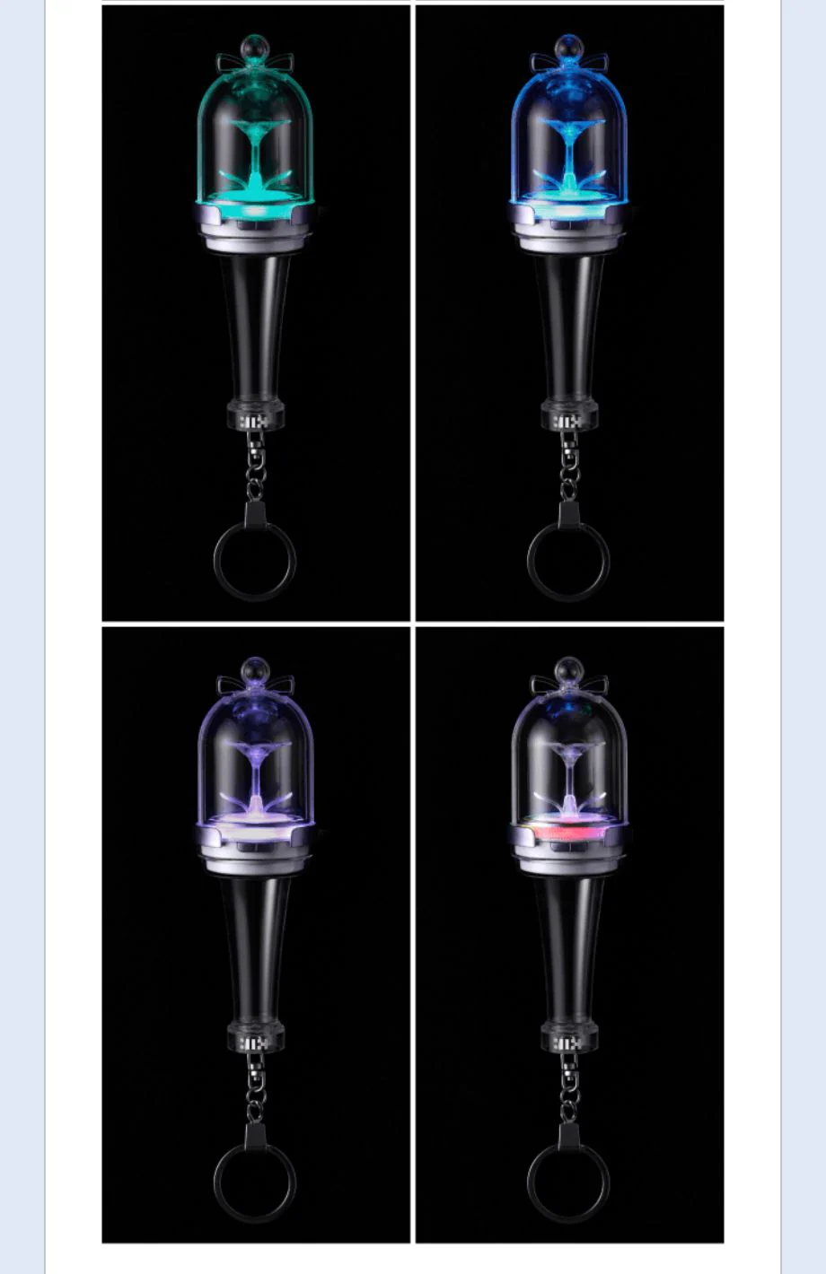 ILLIT - OFFICIAL LIGHT STICK KEYRING - Image 3