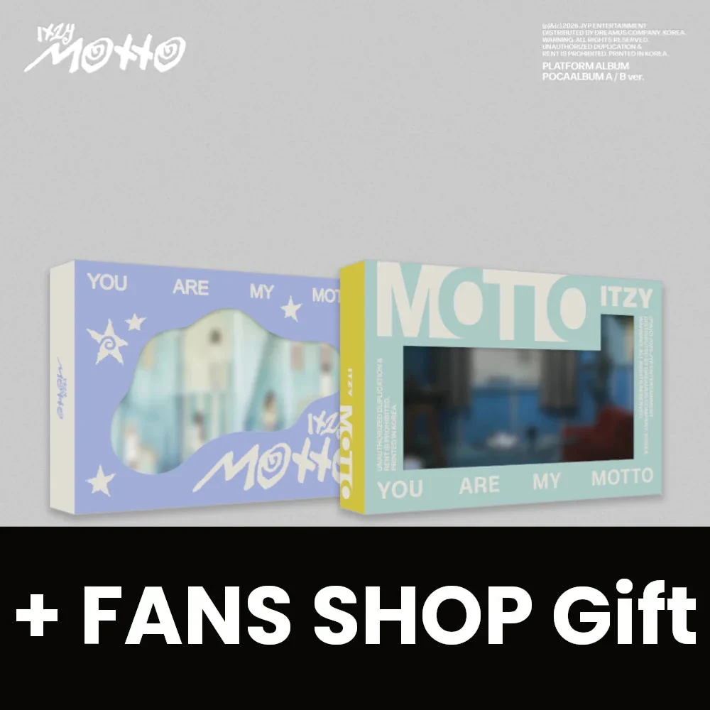 ITZY - MOTTO (POCA ALBUM) + FANS SHOP Gift