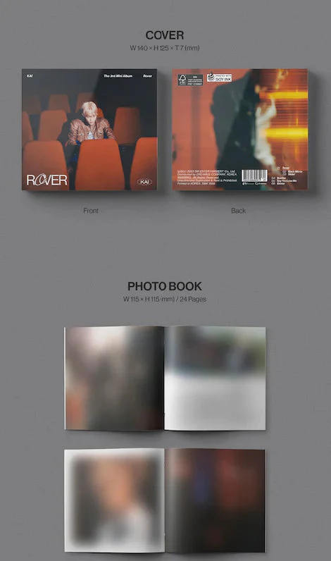 KAI Mini Album Vol. 3 - Rover (Digipack Ver.) - Image 2