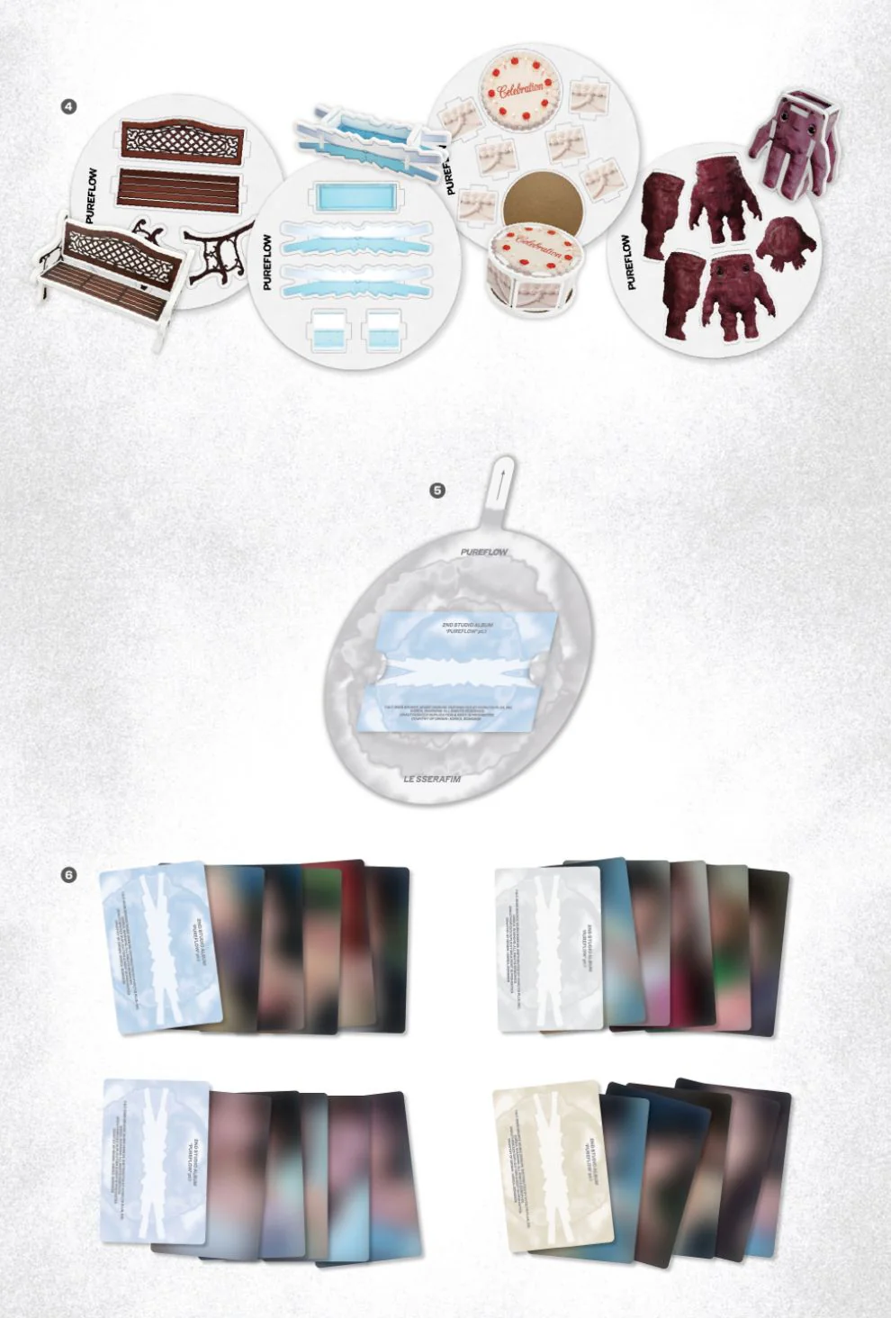 LE SSERAFIM - 'PUREFLOW' PT.1 + Weverse Gift - Image 5