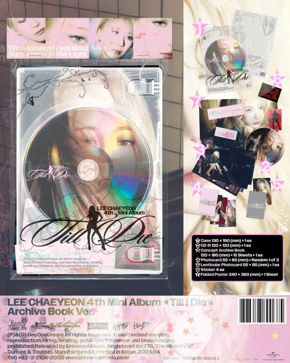 LEE CHAE YEON - TILL I DIE - Image 2