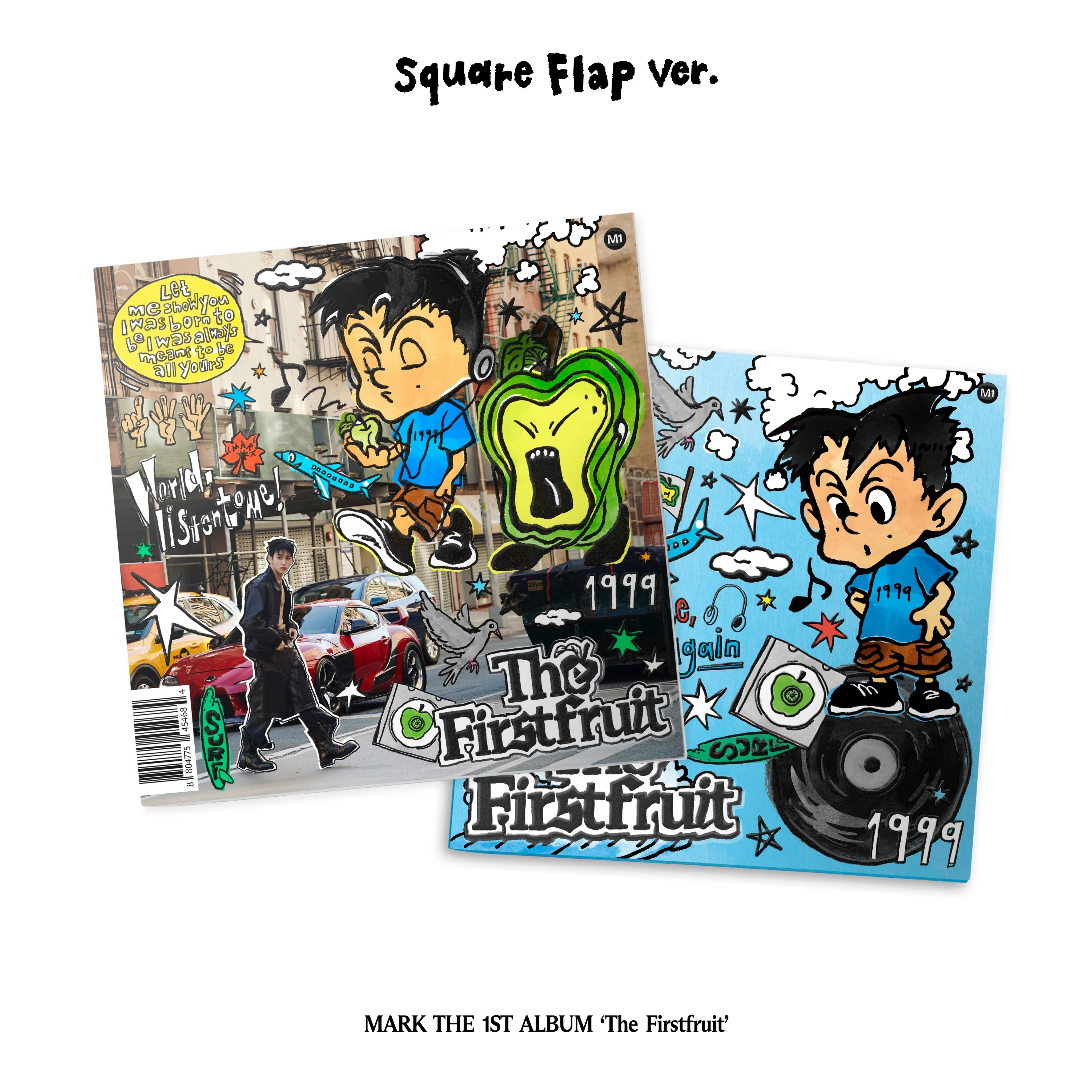 MARK (NCT) - THE FIRSTFRUIT (SQUARE FLAP VER.)