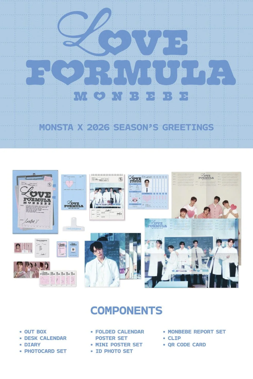 MONSTA X - 2026 SEASON'S GREETINGS + POB STARSHIP SQUARE PHOTOCARD - Image 3