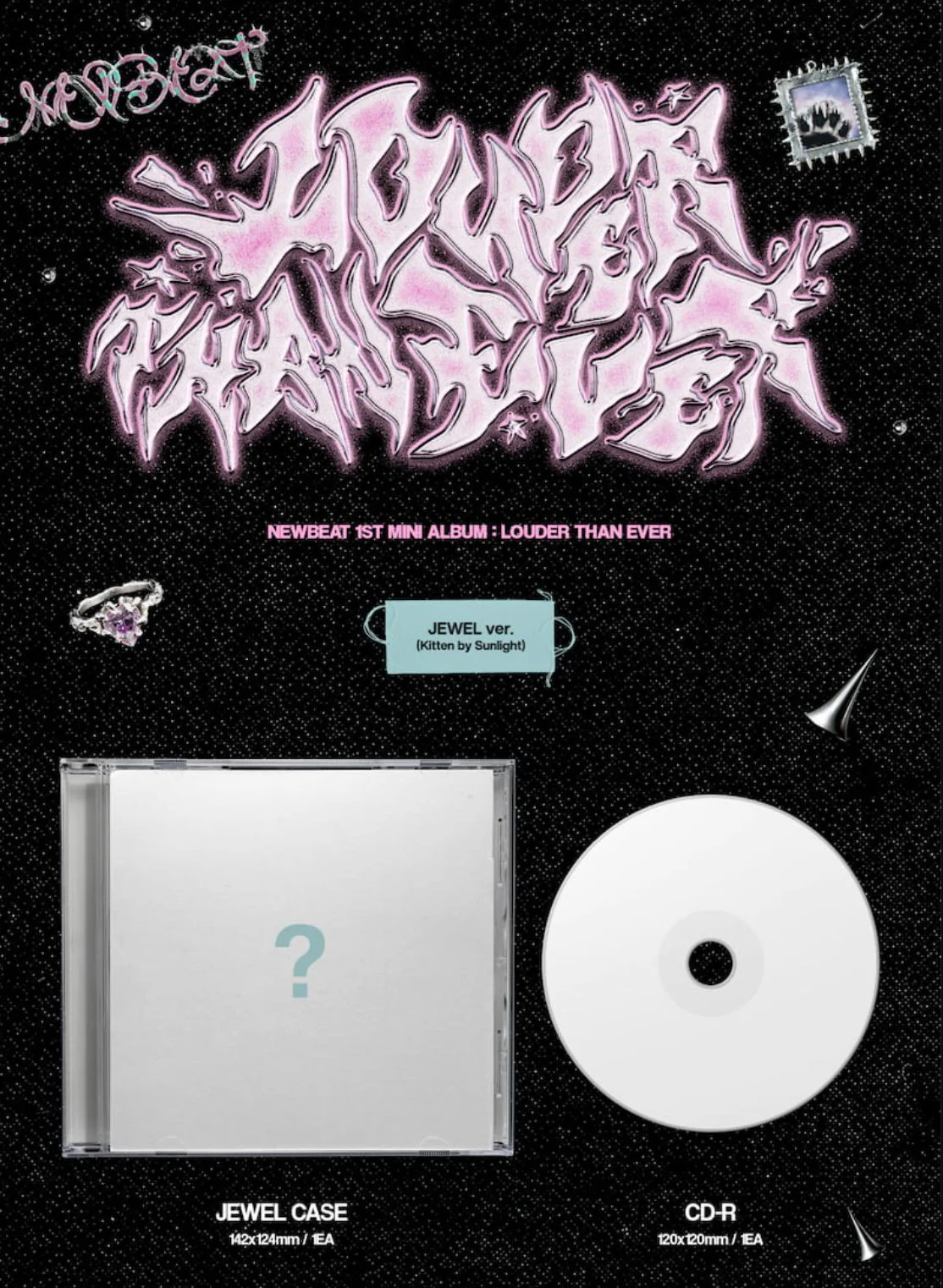 NEWBEAT - LOUDER THAN EVER (JEWEL VER.) - Image 2