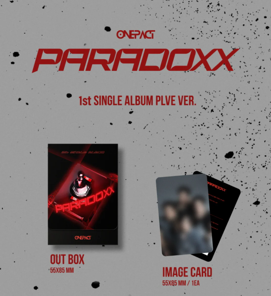 ONE PACT - PARADOXX (1ST SINGLE ALBUM) PLVE VER. - Image 2