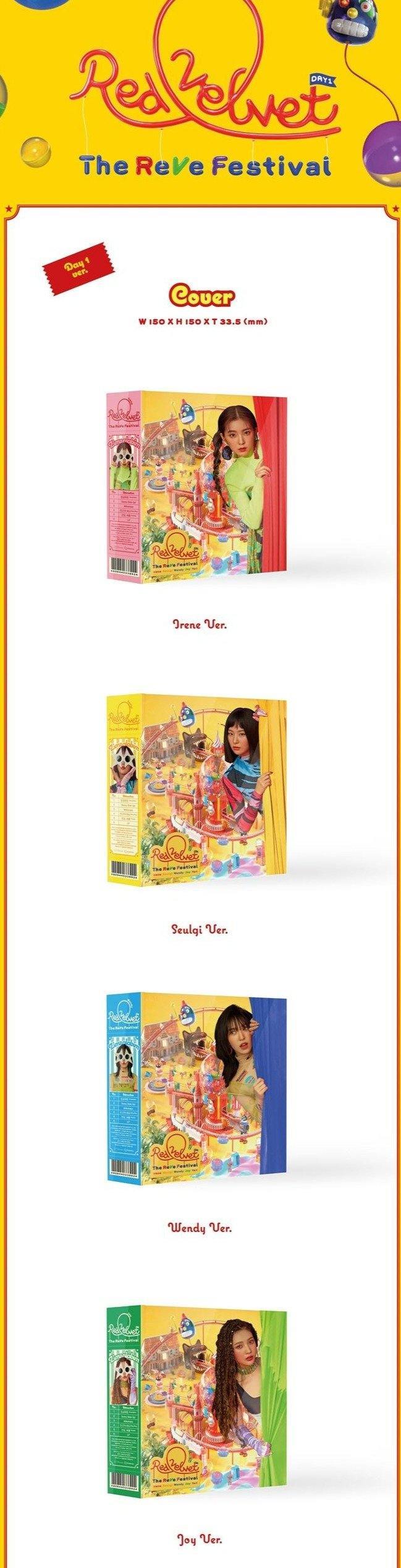 RED VELVET - 6th Mini ['THE REVE FESTIVAL' DAY 1] - Random Version - Image 2