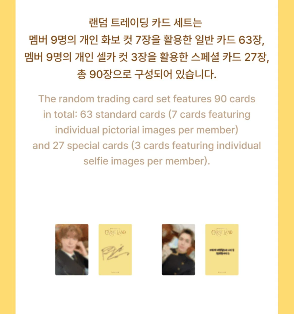 SEVENTEEN - TRADING CARD SET (2026 SVT 10TH FAN MEETING 'SEVENTEEN in CARAT LAND') - Image 6