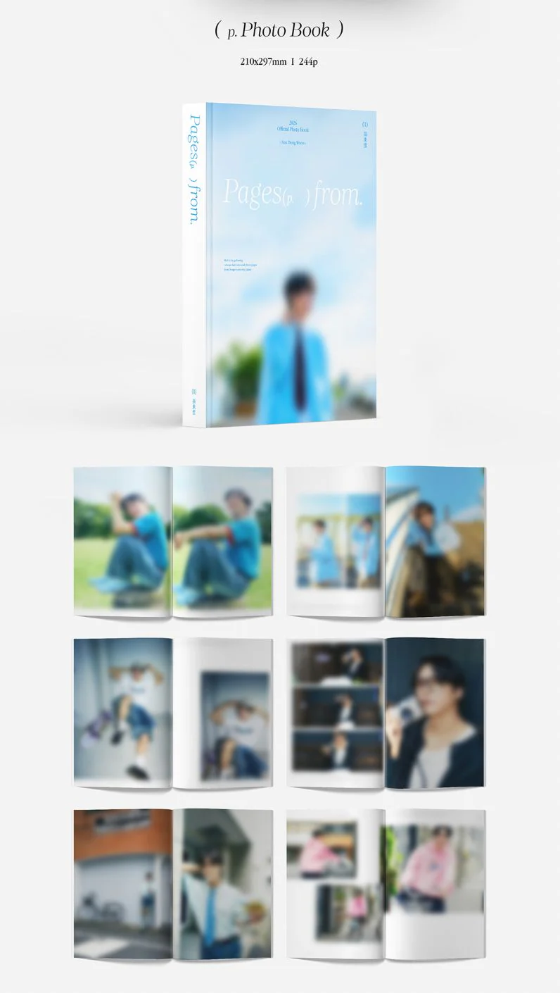 SON DONGWOON (HIGHLIGHT) - PAGES FROM (2026 OFFICIAL PHOTOBOOK) - Image 4