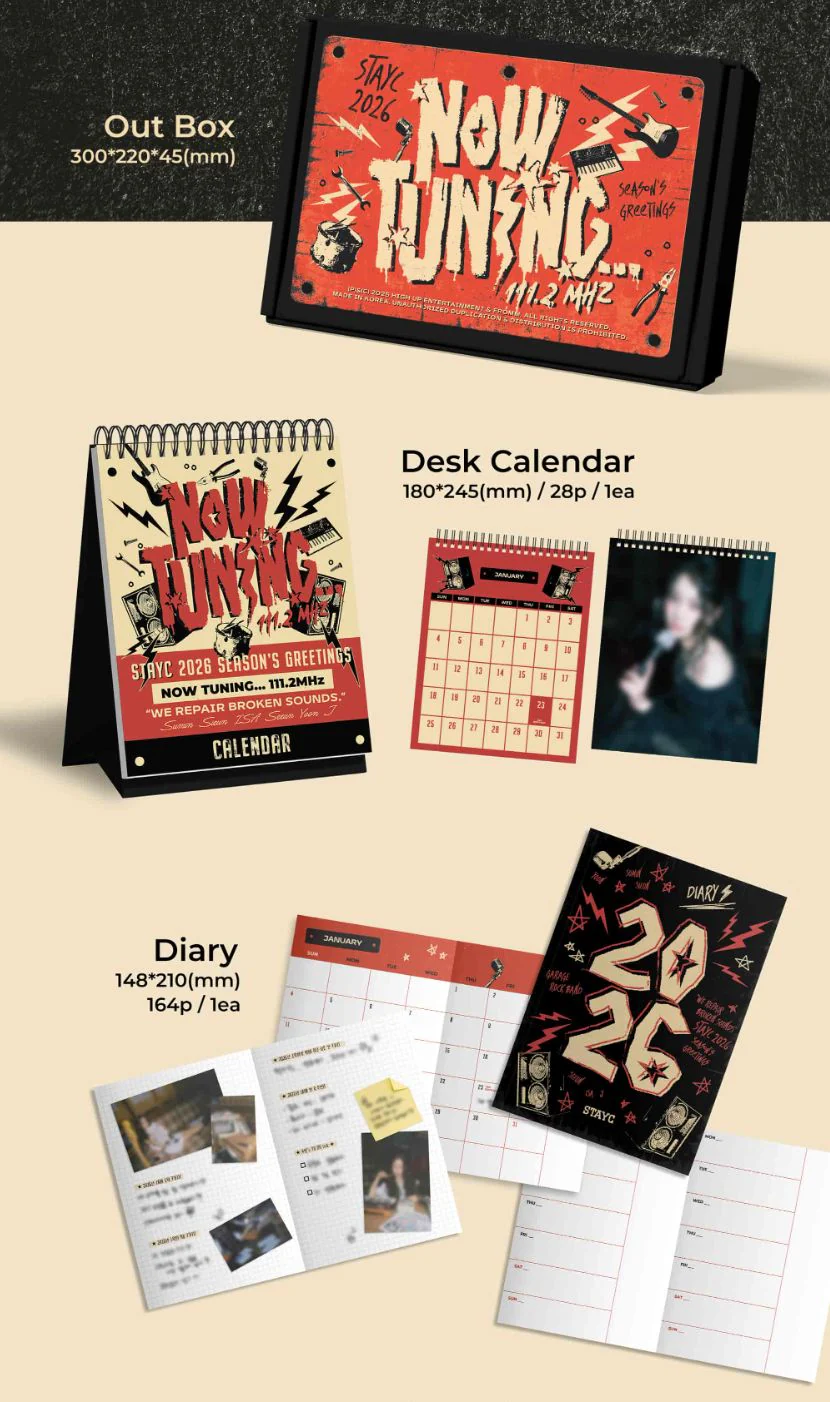 STAYC - 2026 SEASON’S GREETINGS (NOW TUNING… 111.2MHZ) - Image 3