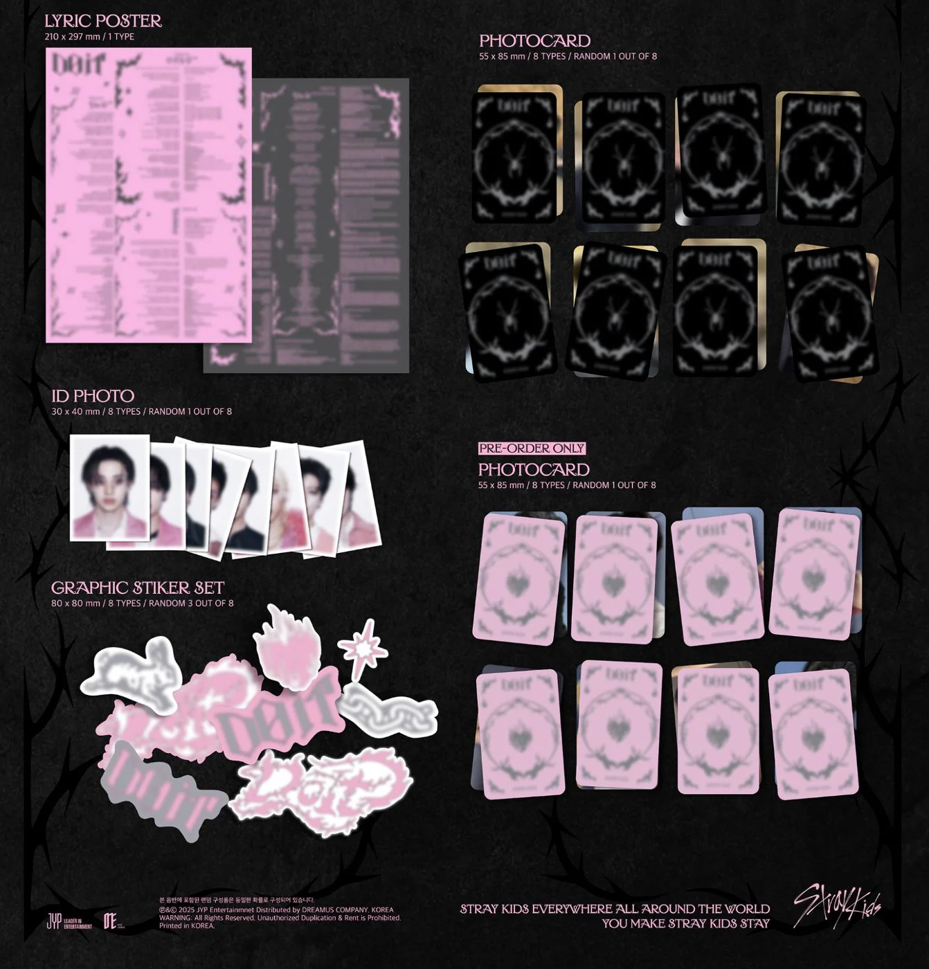 STRAY KIDS - DO IT (ACCORDION VER.) + BDM Photocard - Image 4