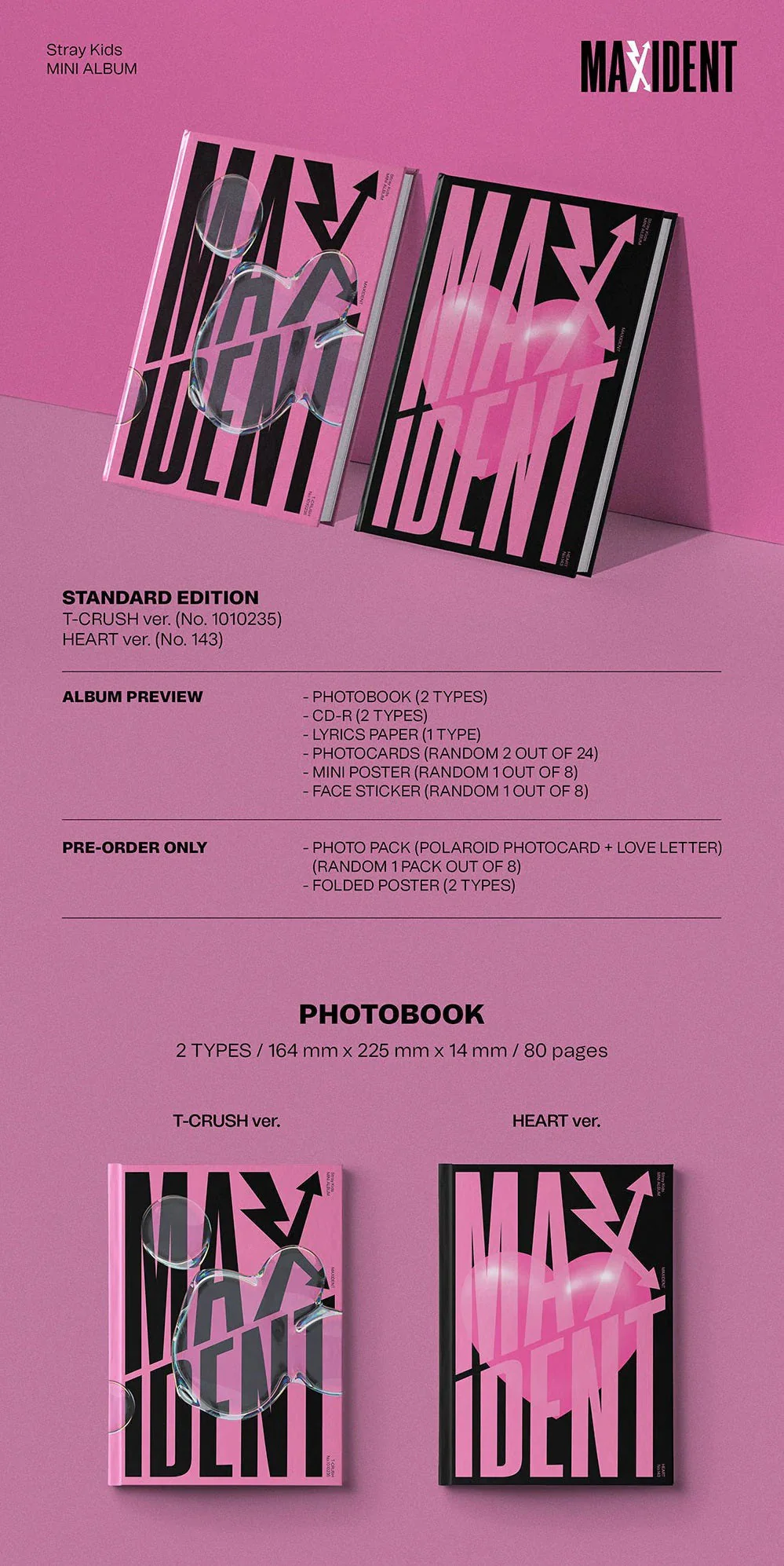 STRAY KIDS -  MAXIDENT (7TH MINI ALBUM) STANDARD VER. - Image 3