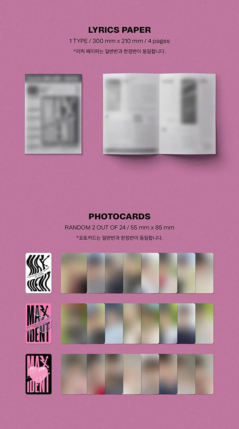 STRAY KIDS - MAXIDENT LIMITED EDITION GO VER. (7TH MINI ALBUM) - Image 4
