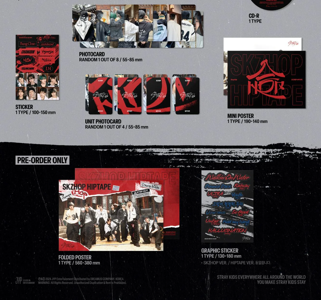 STRAY KIDS - SKZHOP HIPTAPE ‘合 (HOP)’ (SKZHOP VER.) - Image 3