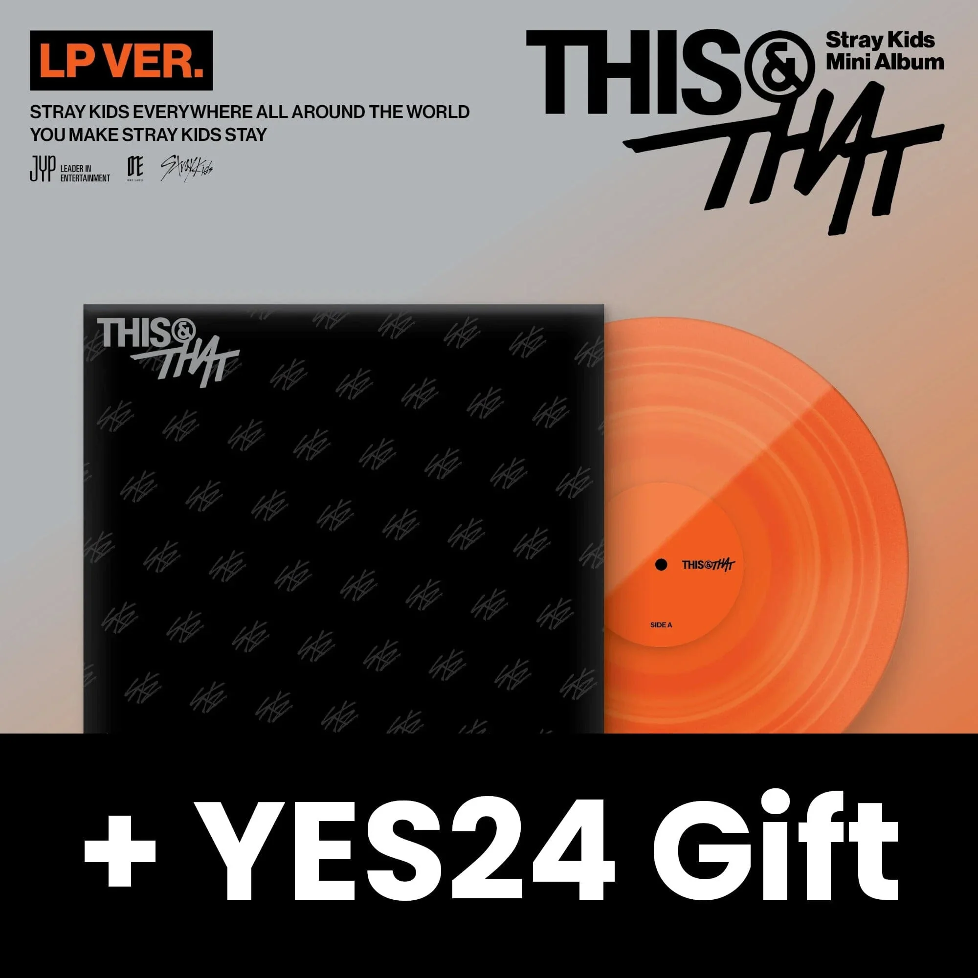 STRAY KIDS - THIS & THAT (LP VER.) (LIMITED) + YES24 Gift