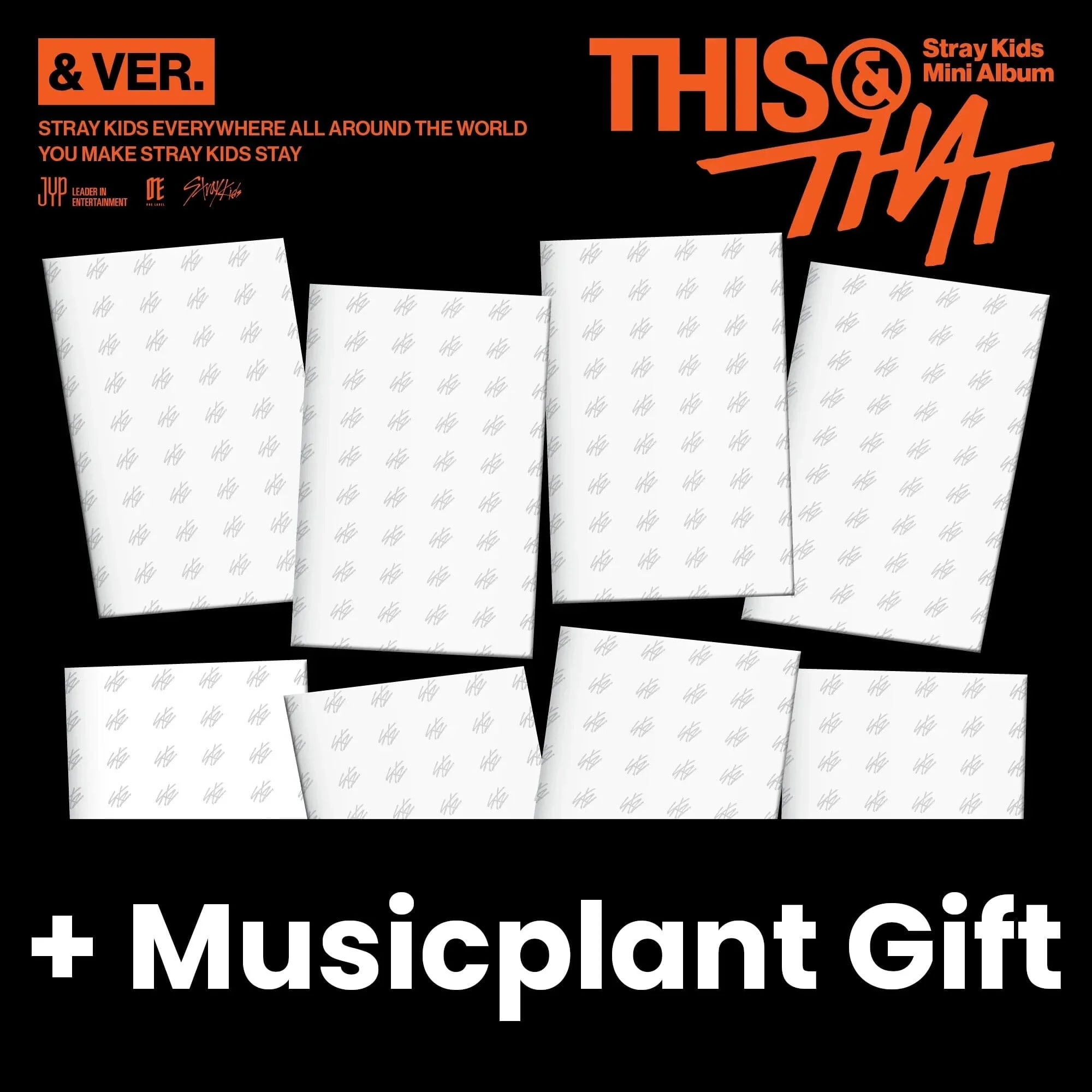 STRAY KIDS - THIS & THAT (& VER.) + Musicplant Gift