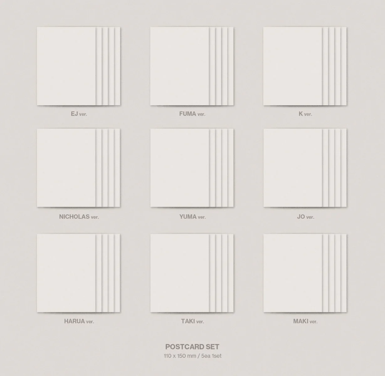 &TEAM - MARK ON ME (2ND KOREAN MINI ALBUM) (SOLO VER.) SET + EARLY-BIRD Weverse Gift - Image 6