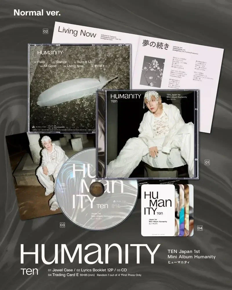 TEN (NCT) - HUMANITY (1ST JAPAN MINI ALBUM) - Image 10