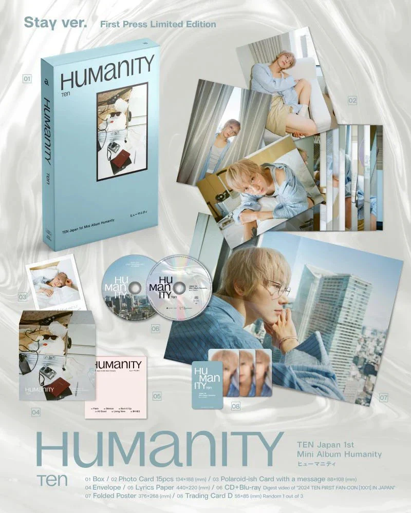 TEN (NCT) - HUMANITY (1ST JAPAN MINI ALBUM) - Image 8