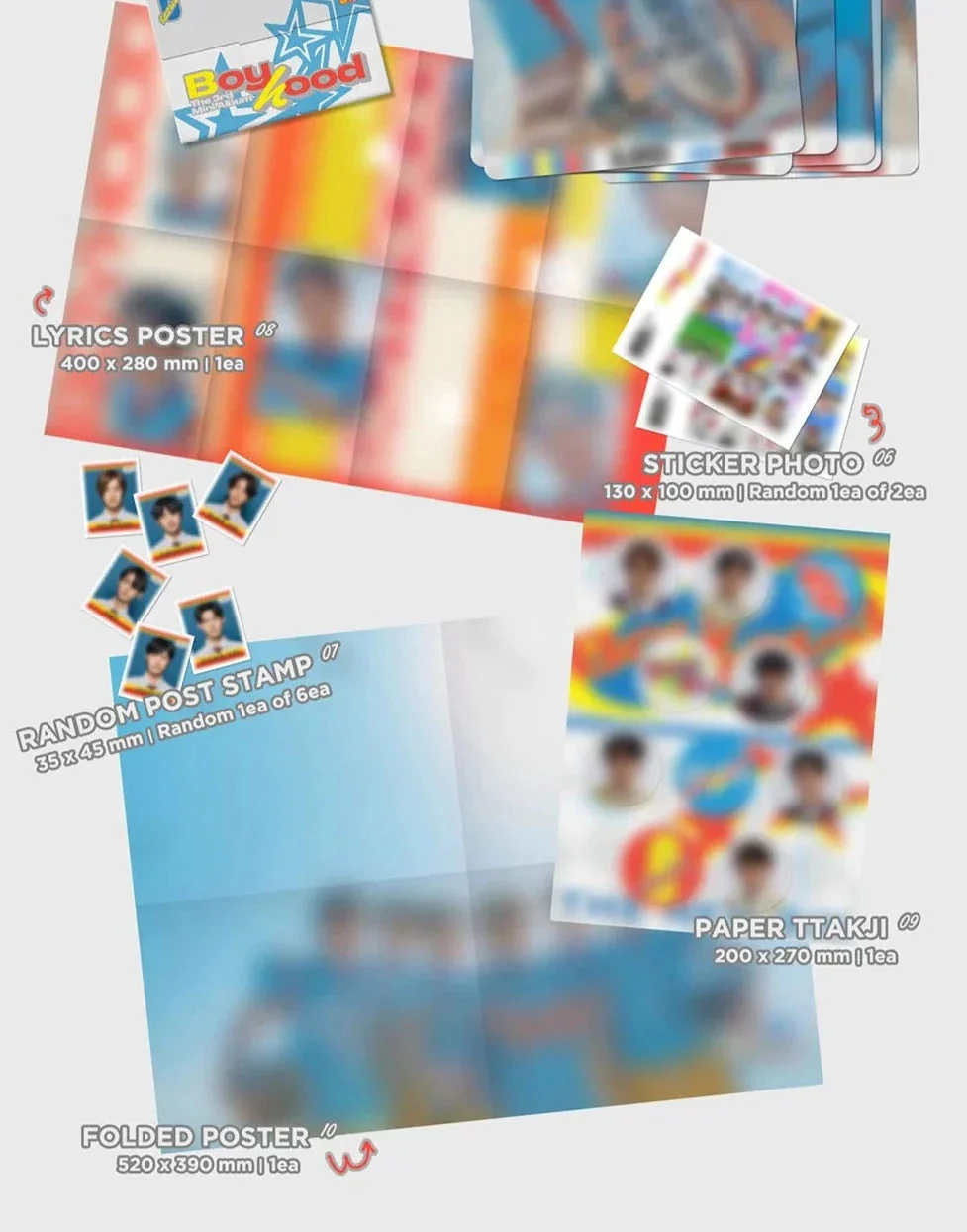 THE NEW SIX (TNX) - BOYHOOD (3RD MINI ALBUM) SIGNED - Image 6