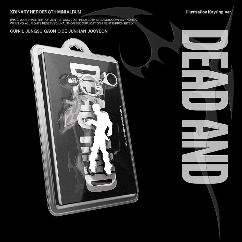 XDINARY HEROES - DEAD AND (ILLUSTRATION KEYRING VER.)