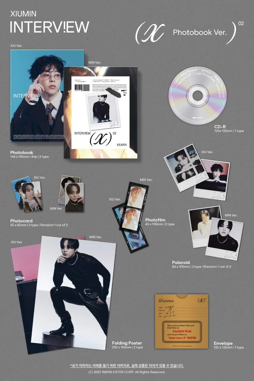 XIUMIN (EXO) - INTERVIEW X (PHOTOBOOK VER.) - Image 2