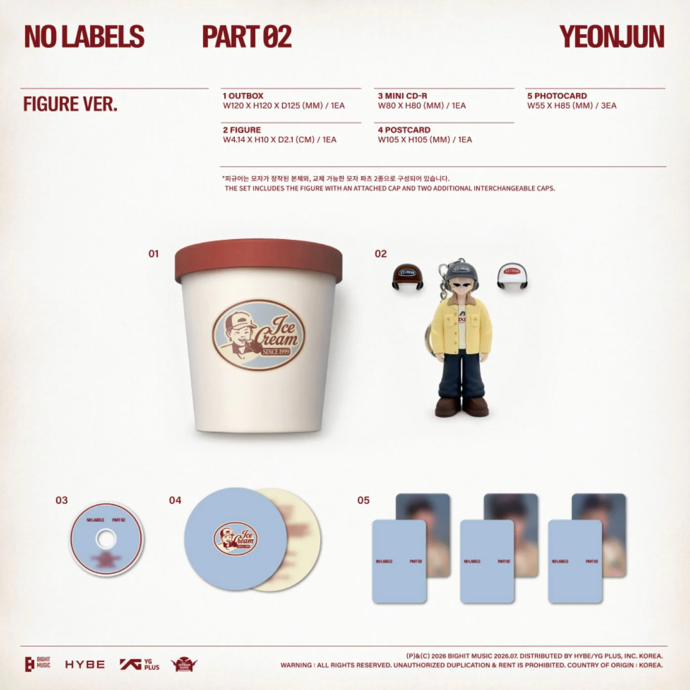 YEONJUN (TXT) - NO LABELS: PART 02 (FIGURE VER.) - Image 2