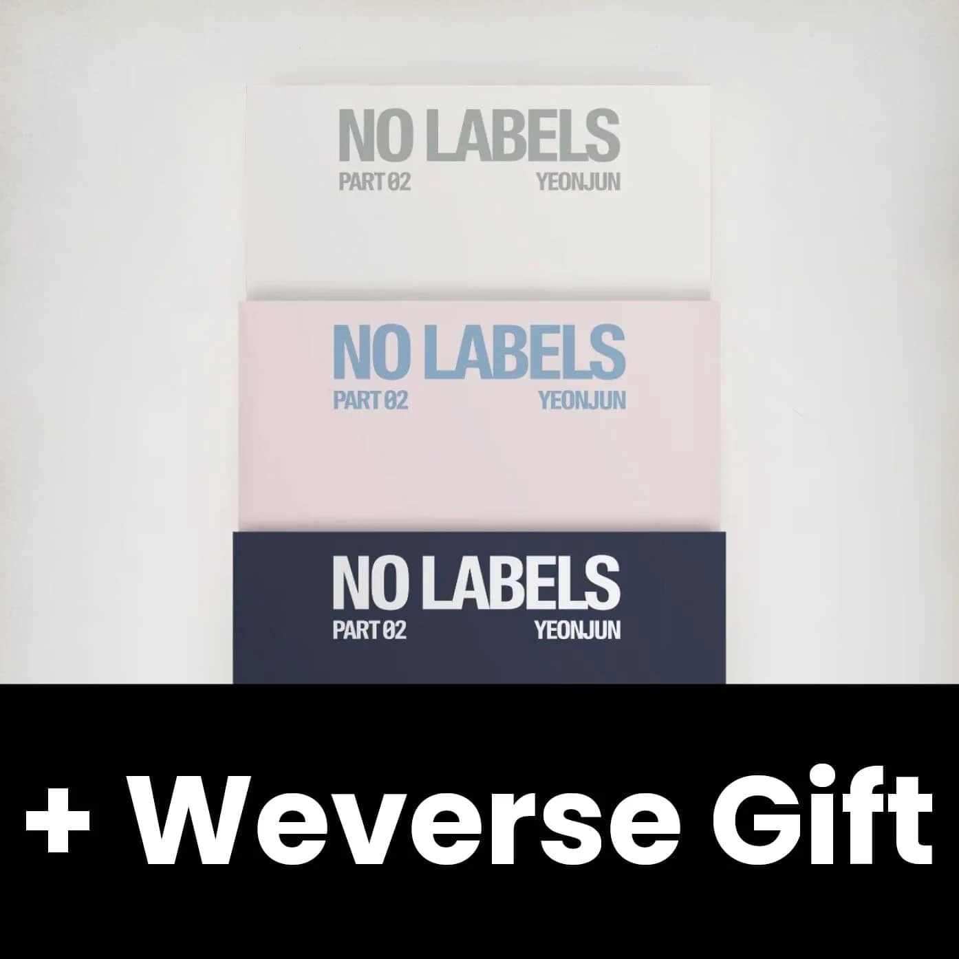 YEONJUN (TXT) - NO LABELS: PART 02 SET + Weverse Gift