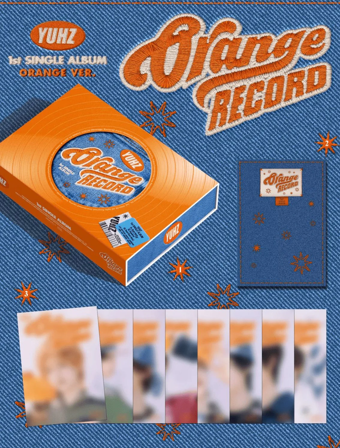 YUHZ - ORANGE RECORD (ORANGE VER.) - Image 2