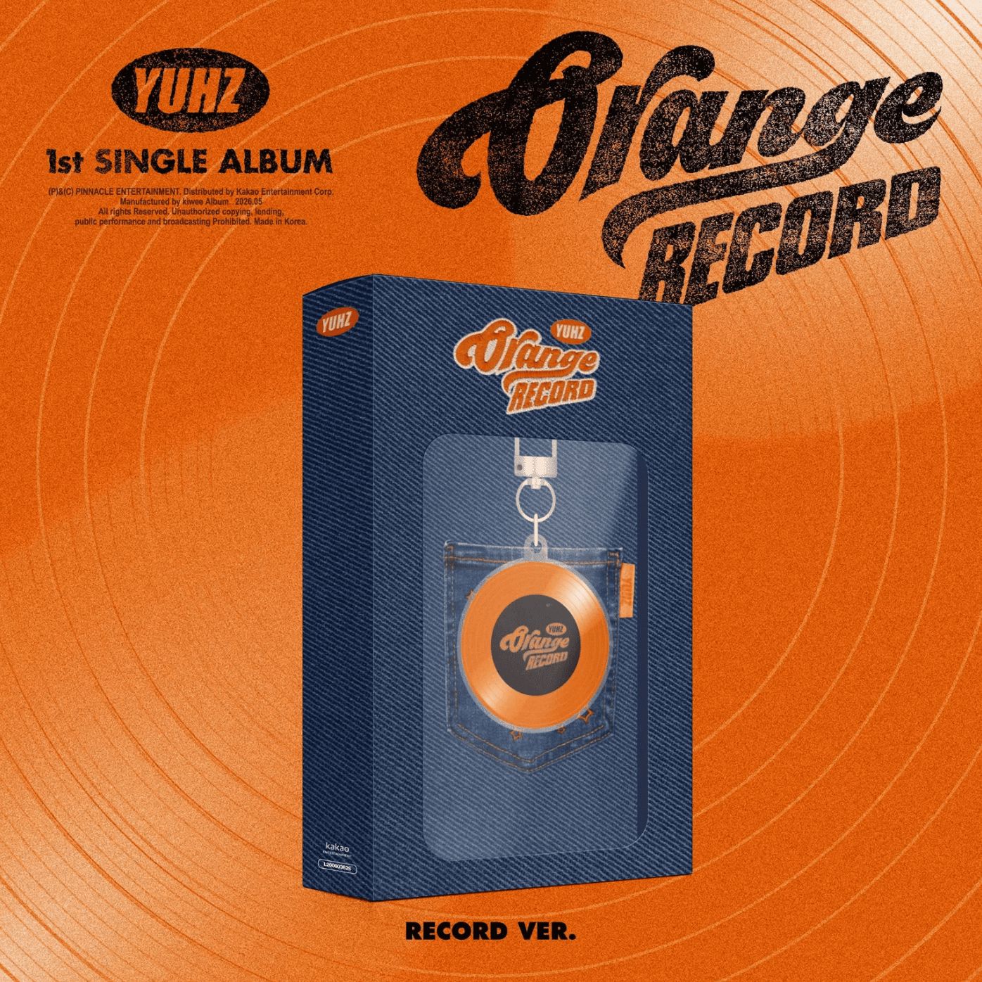 YUHZ - ORANGE RECORD (KIWEE ALBUM)