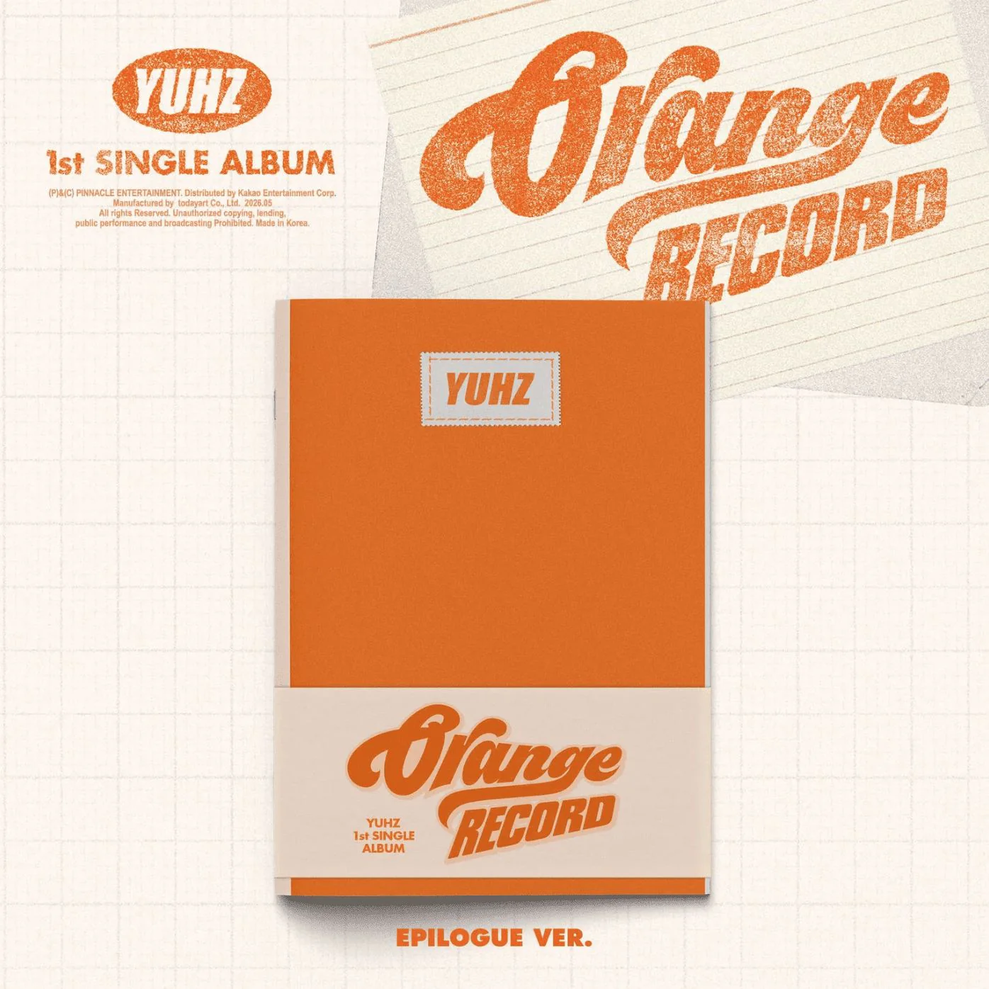 YUHZ - ORANGE RECORD (KIWEE ALBUM) - Image 4