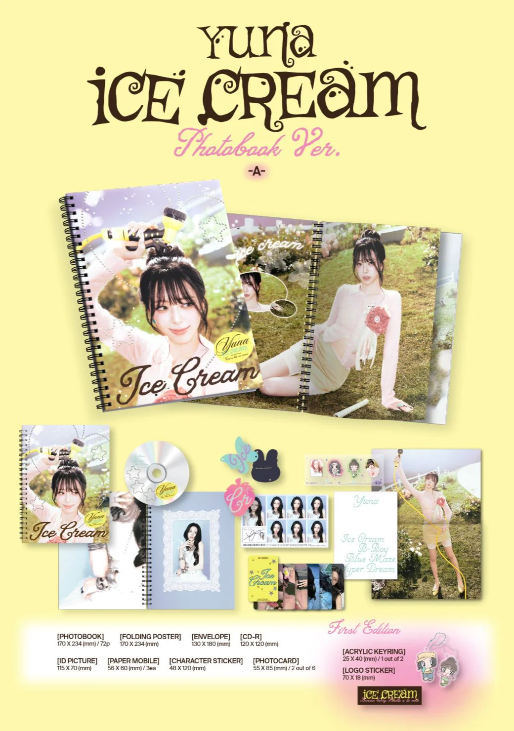 YUNA (ITZY) - ICE CREAM (PHOTOBOOK VER.) - Image 3